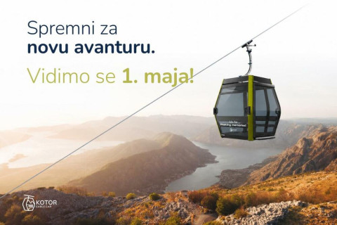 Kotor–Lovćen Cable Car Opens on May 1: May Day holidays at one of the most popular excursion destinations